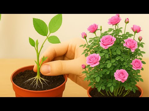 Видео: Как размножить розы черенками – 100% успех!