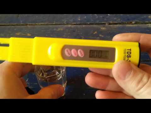 Видео: Очистка воды заморозкой! Вода для браги и Обзор TDS-метра!