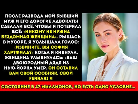 Видео: После развода я осталась без дома, пока незнакомец не спросил «Вы София_ Вы только что унаследовали