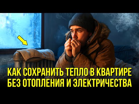 Видео: Отключили СВЕТ И ТЕПЛО — вот что реально спасает! Выживание в городе зимой