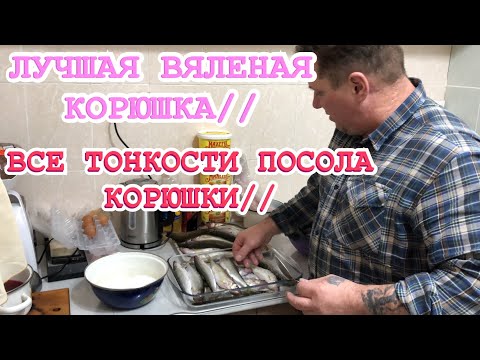 Видео: КАК ПРАВИЛЬНО СОЛИТЬ КОРЮШКУ///