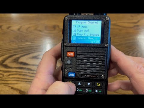 Видео: Программирование ретранслятора вручную в любительской радиостанции Baofeng BTECH BF F8HP Pro