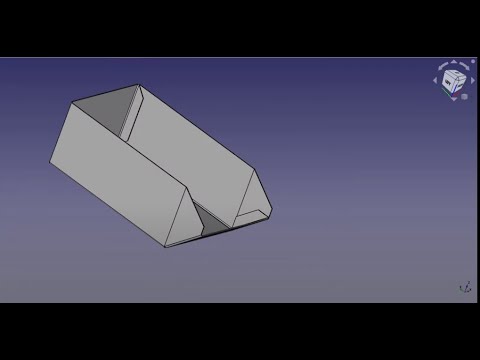 Видео: FreeCAD Часть 15. Гнутые изделия из листового материала и развертки