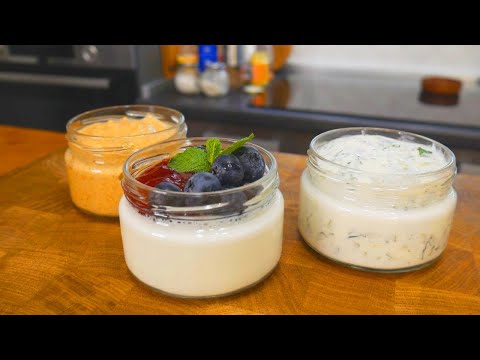 Видео: Домашний Йогурт из молока – полезный завтрак и идеальная замена майонеза