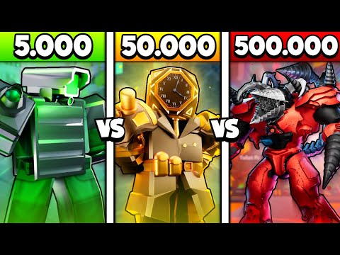 Видео: 💸 Я КУПИЛ ИНВЕНТАРЬ НА 5.000 / 50.000 / 500.000 ГЕМОВ в Toilet Tower Defense!