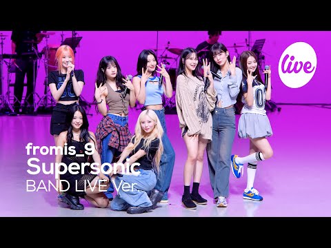 Видео: [4K] fromis_9 - “Supersonic” Band LIVE Concert [it's Live] шоу живой музыки