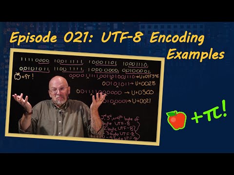 Видео: Эпизод 021: Примеры кодировки UTF-8