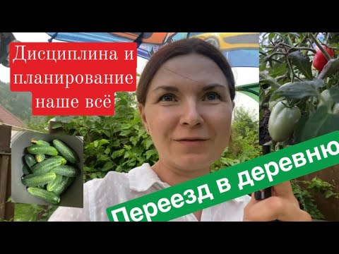 Видео: Переезд в деревню. Как успевать всё успевать?