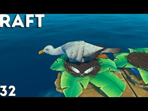 Видео: Я приплыл к деду морозу в рафт!! (Raft #32)