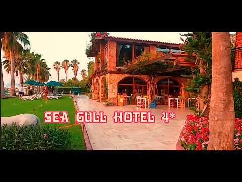 Видео: 2 часть. Обзор отеля Sea Gull Hotel 4* территория, Турция Бельдеби август 2023г