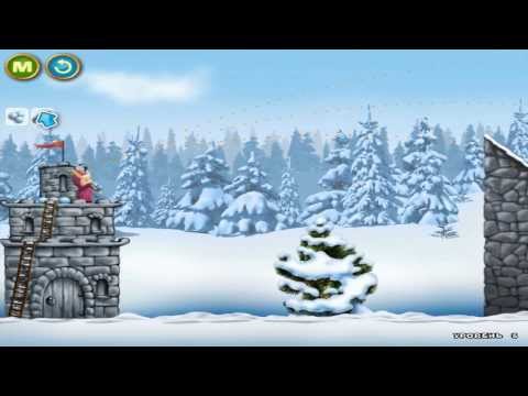 Видео: Маша и Медведь (Играем в снежки)