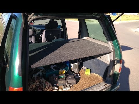 Видео: Полка багажника Citroen Evasion/Peugeot 806.