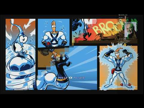 Видео: Earthworm Jim HD - прохождение игры + секретные уровни + режим на 2 игроков