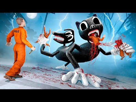 Видео: МУЛЬТЯШНЫЙ КОТОПЕС ОХОТИТСЯ НА НАС! СТРАШНЫЙ SCP ПРОТИВ ЛЮДЕЙ! ВЫЖИТЬ В ЛЕСУ С SCP В Garry`s Mod