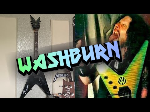 Видео: Немного о  Dimebag, Dean и обзор на Washburn Dime 3 (подписаный Даймбэгом)