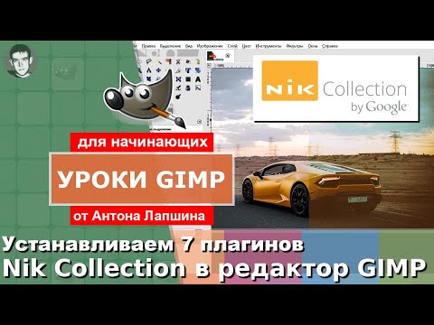 Видео: Как установить плагины Nik Collection в фоторедактор GIMP?