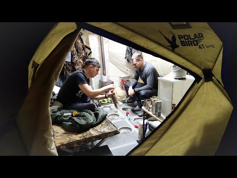 Видео: Трудовая рыбалка на Чанах. Как быстро переехать с палаткой. Отличный клёв. Рыбалка с комфортом.