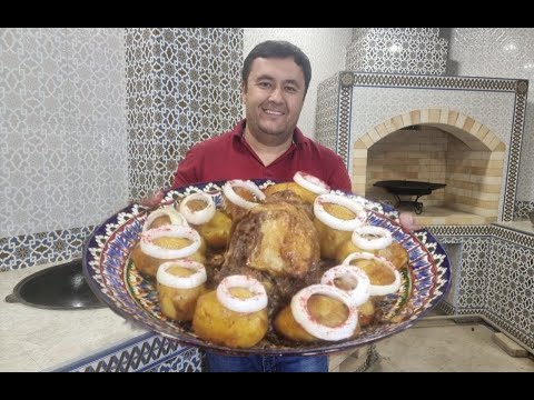 Видео: Бўйин гўштидан қозон кабоб / Шея Ягнёнка по правилам чайханы . #DODDA  #ДОДДА