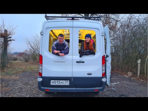 Видео: Пилим авто.  Установка окон.  Строим Автодом мечты Ford Transit