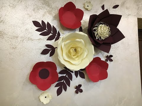 Видео: РОЗА ИЗ БУМАГИ.Простая техника + шаблоны\Paper rose