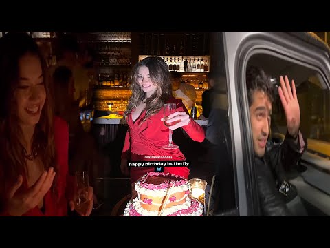 Видео: Рамазан Мерт прибыл на день рождения Афры в последнюю минуту.