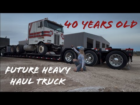 Видео: Peterbilt 362 1985 года! Первый проект в новом цехе!