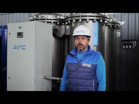 Видео: Генератор азота адсорбционного типа АВС - 250А