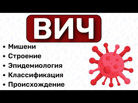 Видео: ВИЧ: строение, пути передачи, иммунология ВИЧ