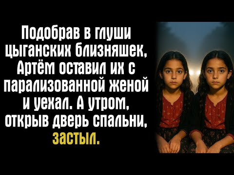 Видео: Подобрав в глуши цыганских близняшек, Артём оставил их с парализованной женой и уехал. А утром...