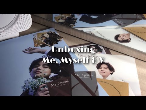 Видео: 📸 Распаковка фотобука «Me, Myself & V» | BTS 🎞