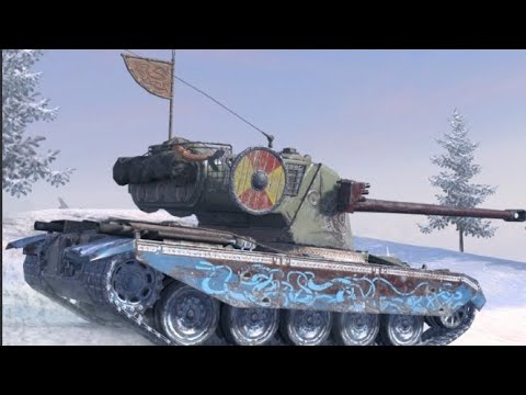 Видео: Бой на карте Юкон. танк EMIL 1951 #wot #wotblitz #automobile #обзор #танки #games #танкблиц 