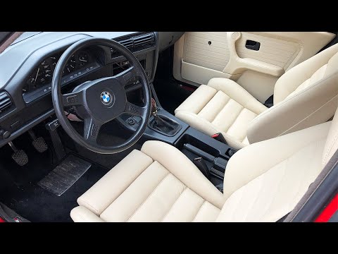 Видео: Салон БМВ E30 до идеала! Сделал бежевый салон. Вот что получилось.