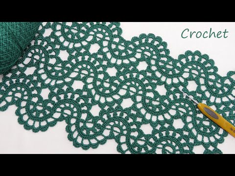 Видео: Просто супер УЗОР крючком!!! Интересное ВЯЗАНИЕ для начинающих SUPER EASY Beautiful Pattern Crochet
