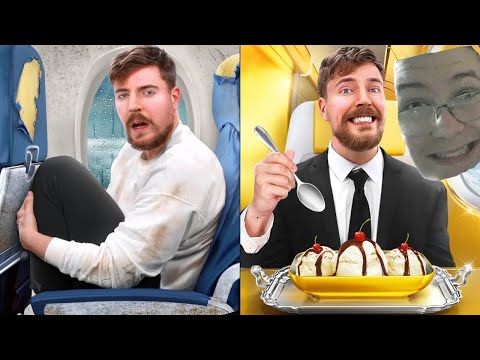 Видео: Билет на Самолет за $1 vs $500,000! РЕАКЦИЯ