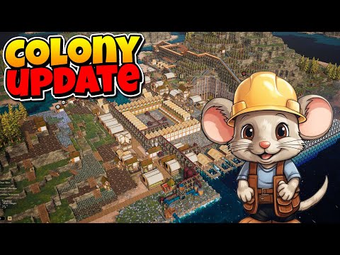 Видео: Обновление колонии и планы на будущее — Whiskerwood