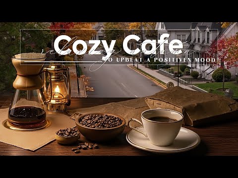 Видео: Уютное кафе — осенний утренний джаз и босса-нова для позитивного настроения
