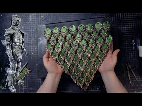 Видео: Эльфийская чешуйчатая броня — усовершенствованный кожаный проект