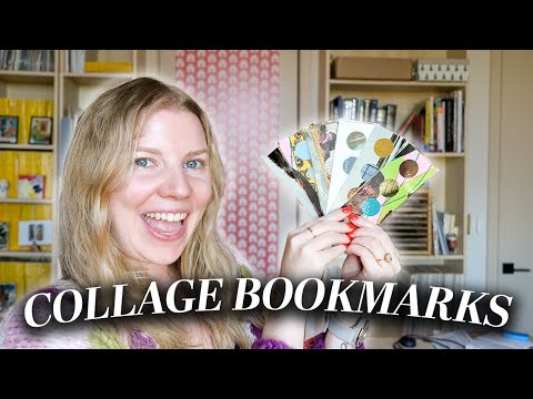 Видео: Создание закладок-коллажей