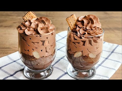 Видео: Десерт шоколадного мусса за 5 минут! Быстрый летний десерт! Все хотят этот рецепт!