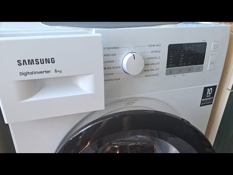 Видео: Samsung WW60A3120BE/LE - Обзор/отзыв о стиральной машинке