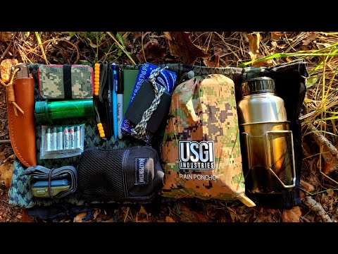 Видео: Основное снаряжение весом 8 фунтов для походного рюкзака Get Home/выживания в дикой природе.