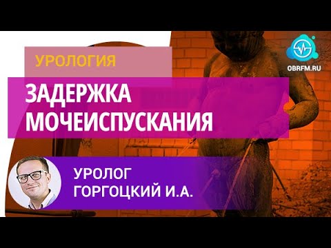 Видео: Уролог Горгоцкий И.А.: Задержка мочеиспускания