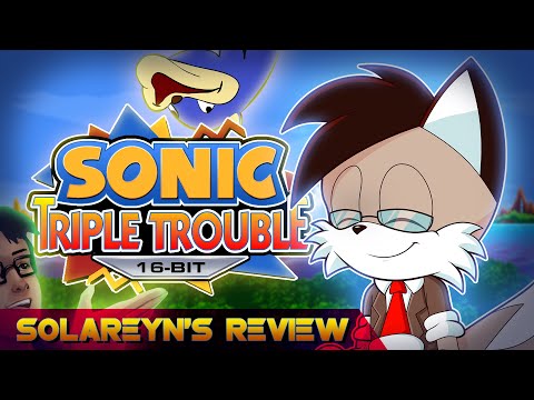 Видео: Обзор Sonic Triple Trouble 16-bit - Solareyn's Review