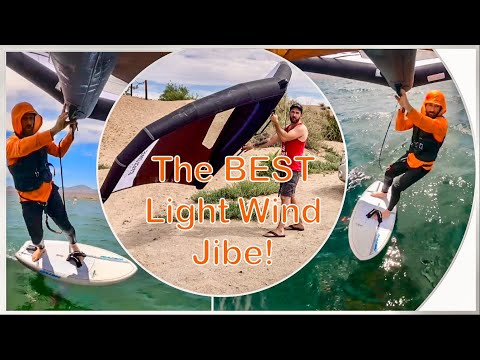Видео: Лучший поворот фордевинд при слабом ветре — руководство по Wingfoil