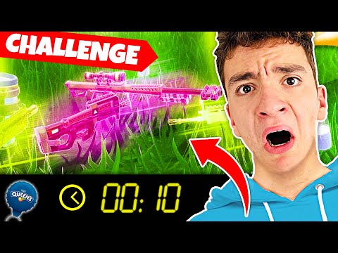 Видео: FORTNITE, НО ИМАМ САМО 10 СЕКУНДИ ДА ВЗЕМА ОРЪЖИЕ!