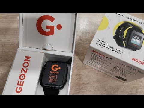 Видео: Детские умные часы Geozon Air black. Обзор и честный отзыв.