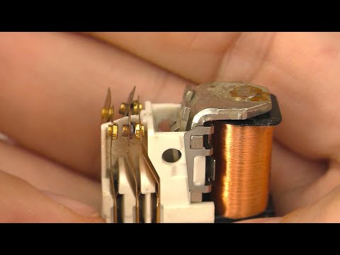 Видео: Как проверить контакты реле на золото и серебро?
