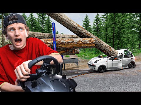 Видео: ПАЦАНЫ НА МАТИЗЕ РАЗБИЛИСЬ В ГОРАХ...! | BeamNG.drive