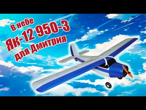 Видео: Модель самолета Як-12 950-3 для Дмитрия / ALNADO
