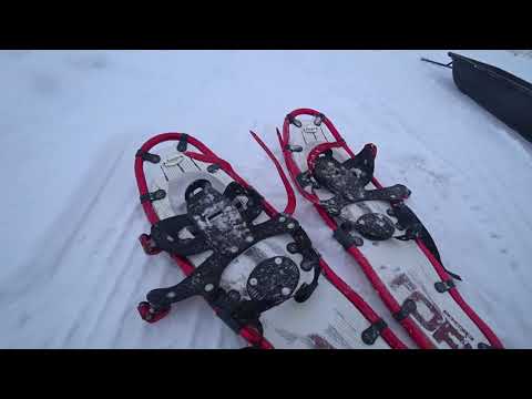 Видео: Снегоступы Canadian Camper RAPTOR 22,9 х 76,2.